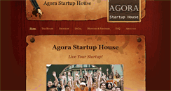 Desktop Screenshot of agorastartuphouse.org